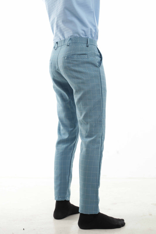 Blue - Stripe Pant