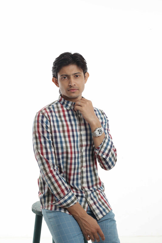 Multicolour- Casual Shirt