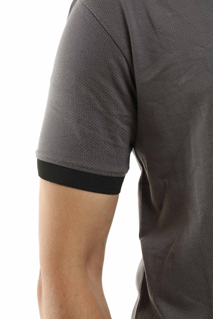 Ash – V-neck Polo Shirt