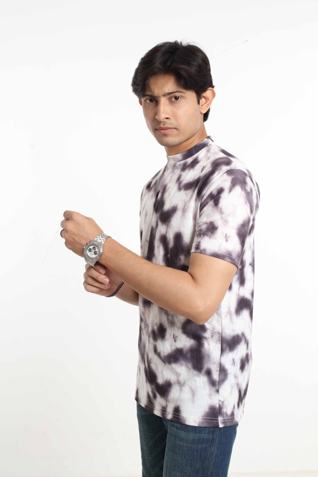 Acid Wash - Half Sleeve Tee