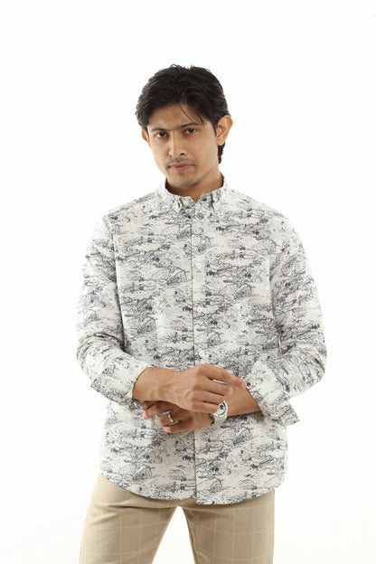 Ink Weave - Casual Printed Shirt