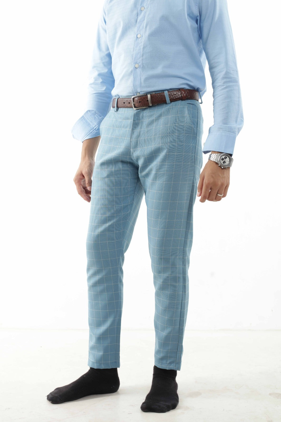 Blue - Stripe Pant