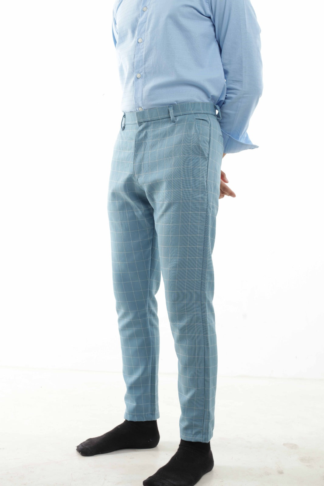 Blue - Stripe Pant
