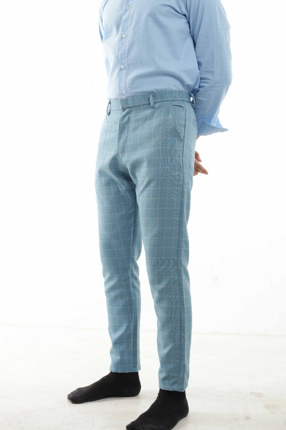Blue - Stripe Pant
