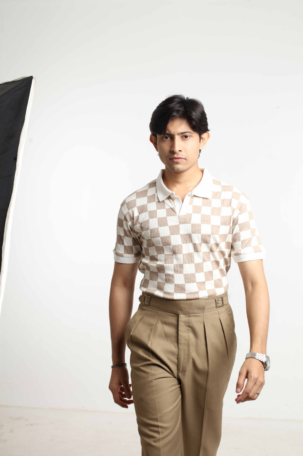 Executive Polo - Square Brown