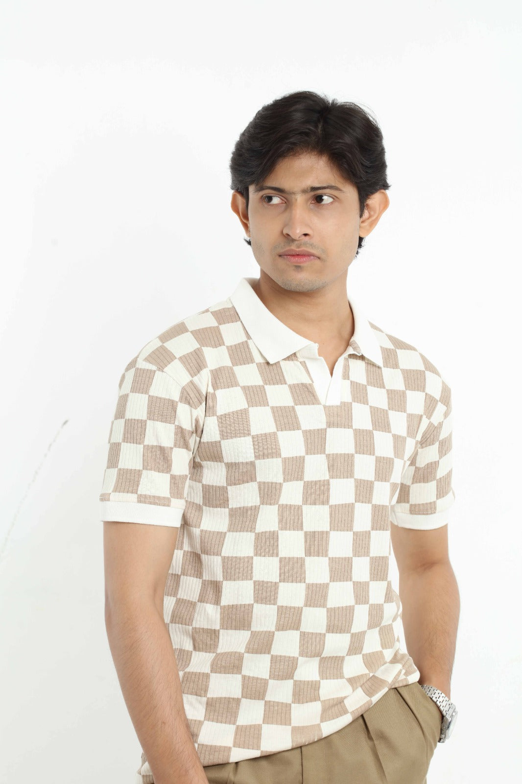 Executive Polo - Square Brown