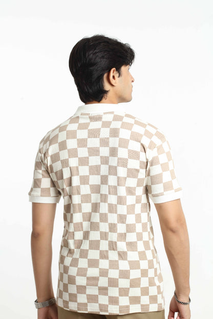 Executive Polo - Square Brown