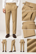 Signature Tailored Pant - Brown